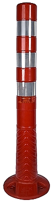 עמוד סימון גמיש 75 ס''מ פרימיום צבע אדום תוצרת אירופה